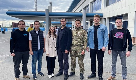 Медалью «За ратную доблесть» отмечен молодой парламентарий